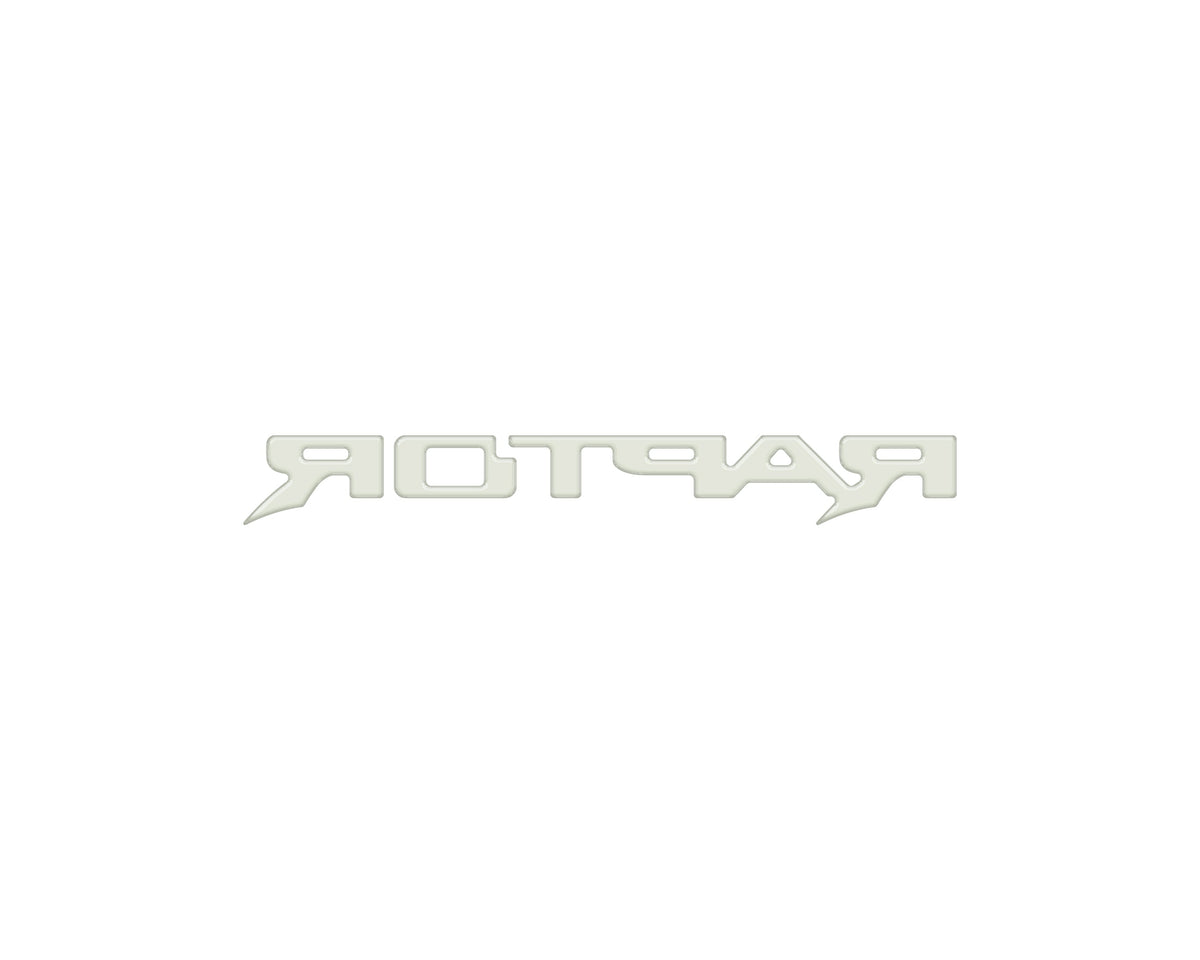 Raptor Third Brake Light Letter Inserts Fits 2022-2027 Ford Bronco Raptor