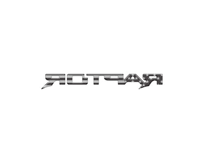 Raptor Third Brake Light Letter Inserts Fits 2022-2027 Ford Bronco Raptor