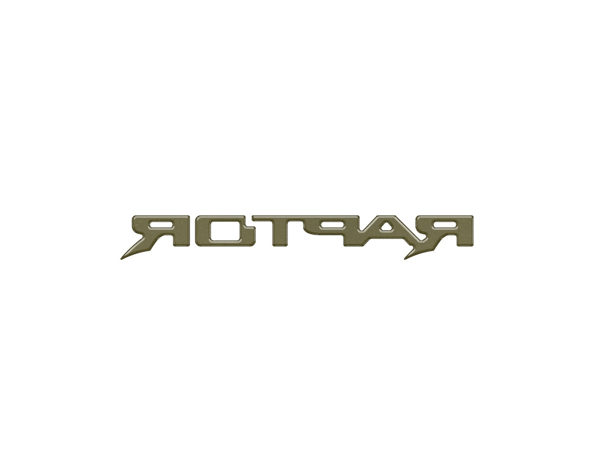 Raptor Third Brake Light Letter Inserts Fits 2022-2027 Ford Bronco Raptor