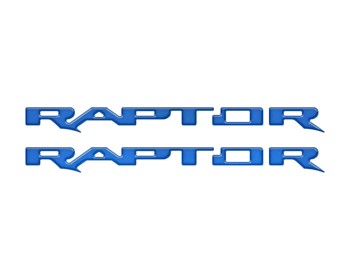 Raptor Running Board Letter Overlays Fits 2022-2027 Ford Bronco Raptor