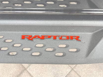 Raptor Running Board Letter Overlays Fits 2022-2027 Ford Bronco Raptor