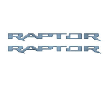 Raptor Running Board Letter Overlays Fits 2022-2027 Ford Bronco Raptor