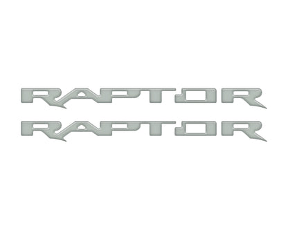 Raptor Running Board Letter Overlays Fits 2022-2027 Ford Bronco Raptor