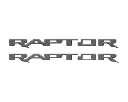 Raptor Running Board Letter Overlays Fits 2022-2027 Ford Bronco Raptor