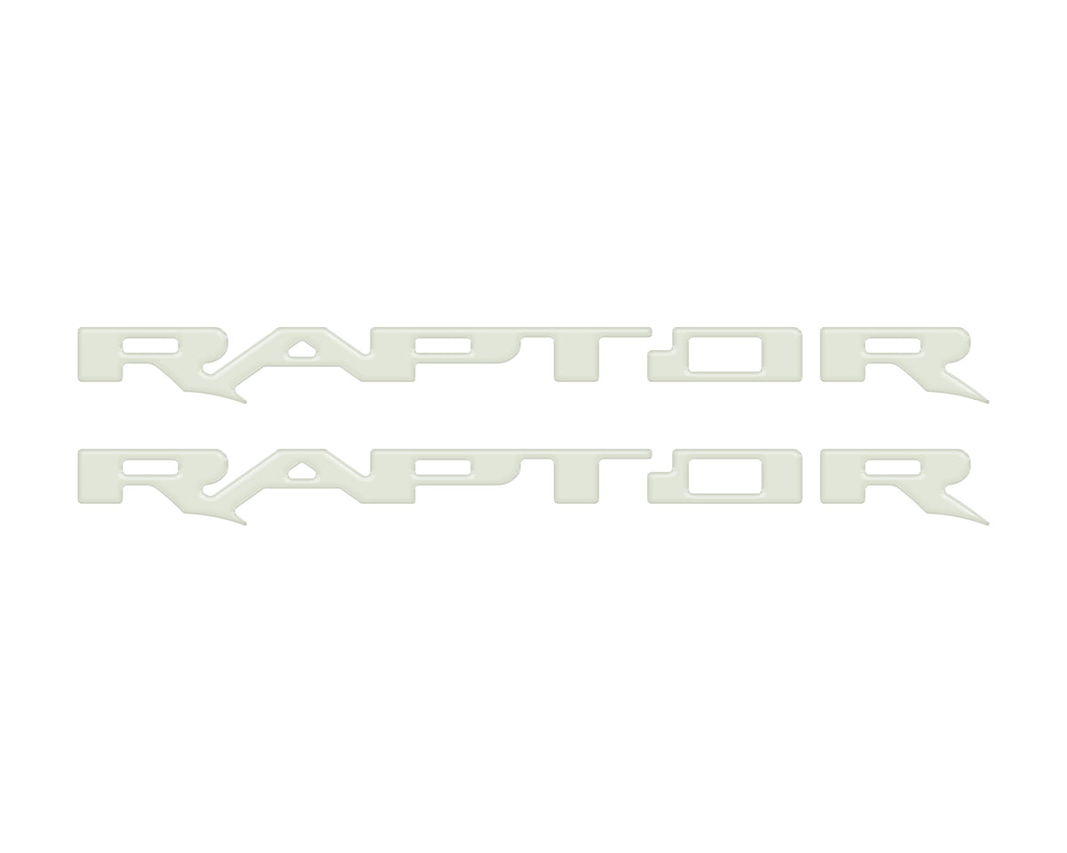 Raptor Running Board Letter Overlays Fits 2022-2027 Ford Bronco Raptor
