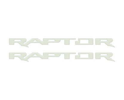 Raptor Running Board Letter Overlays Fits 2022-2027 Ford Bronco Raptor