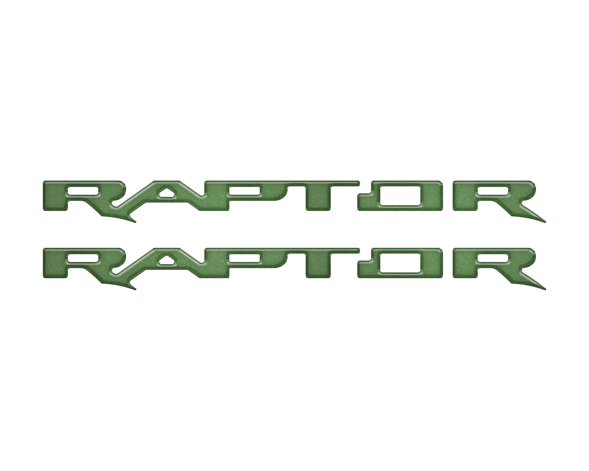 Raptor Running Board Letter Overlays Fits 2022-2027 Ford Bronco Raptor