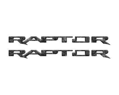 Raptor Running Board Letter Overlays Fits 2022-2027 Ford Bronco Raptor