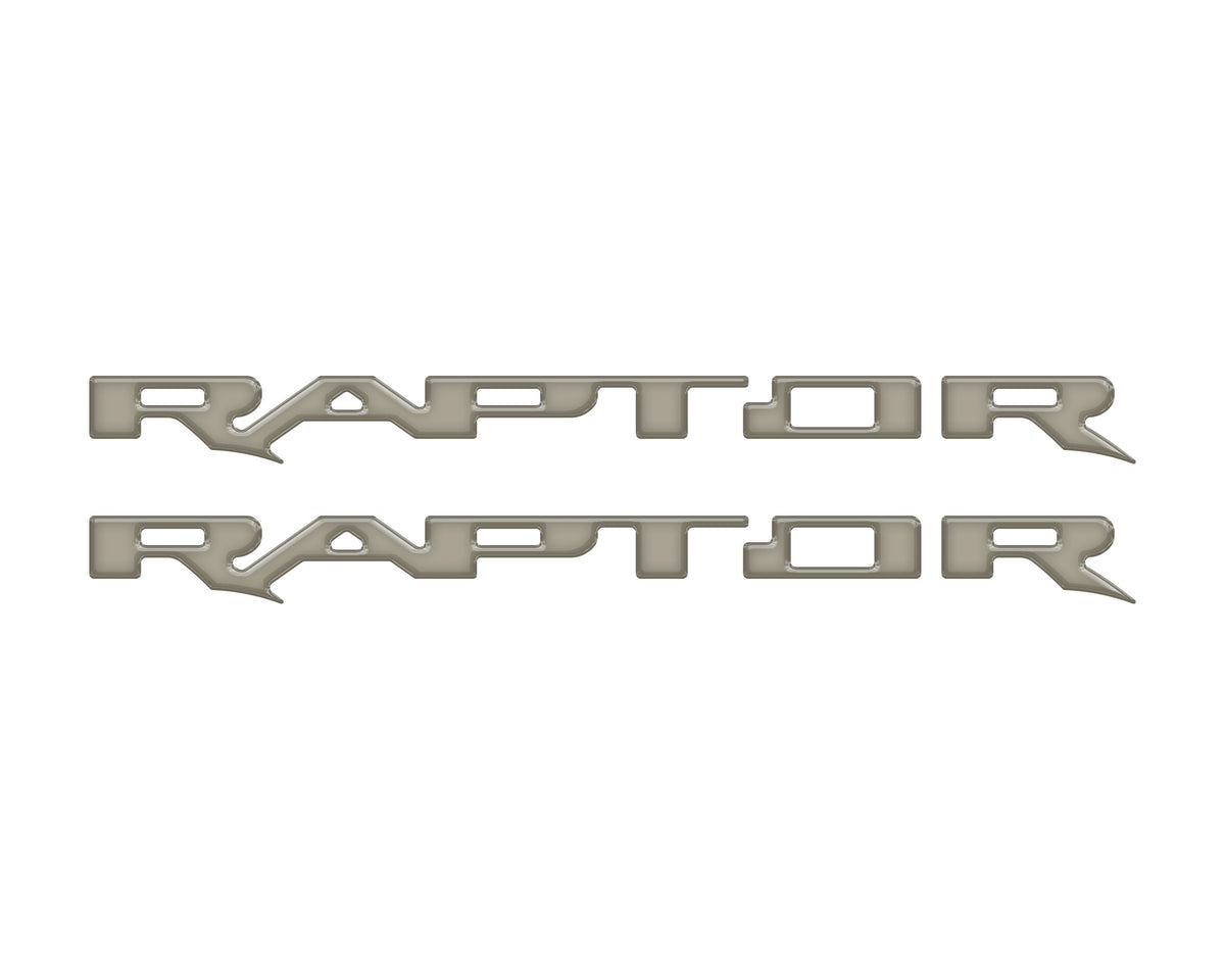 Raptor Running Board Letter Overlays Fits 2022-2027 Ford Bronco Raptor