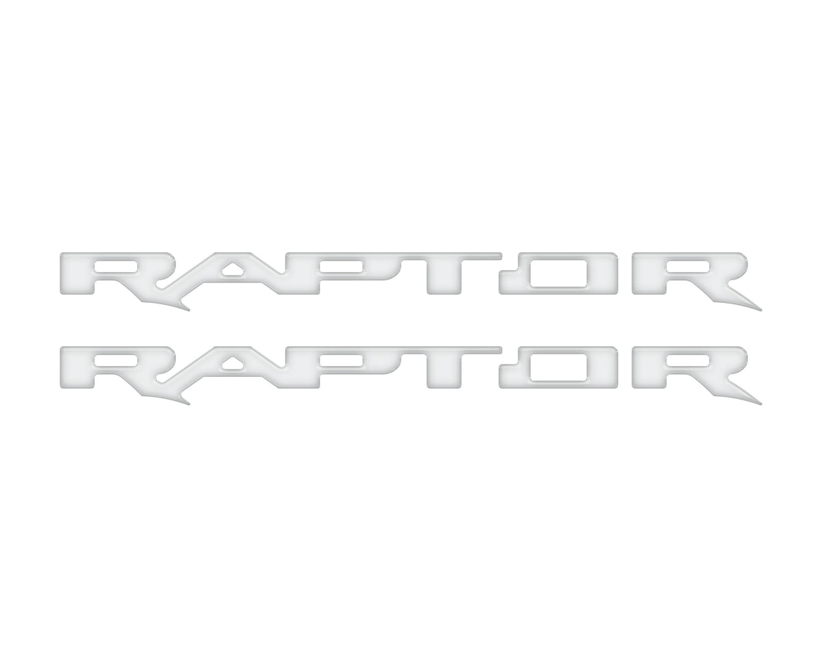 Raptor Running Board Letter Overlays Fits 2022-2027 Ford Bronco Raptor
