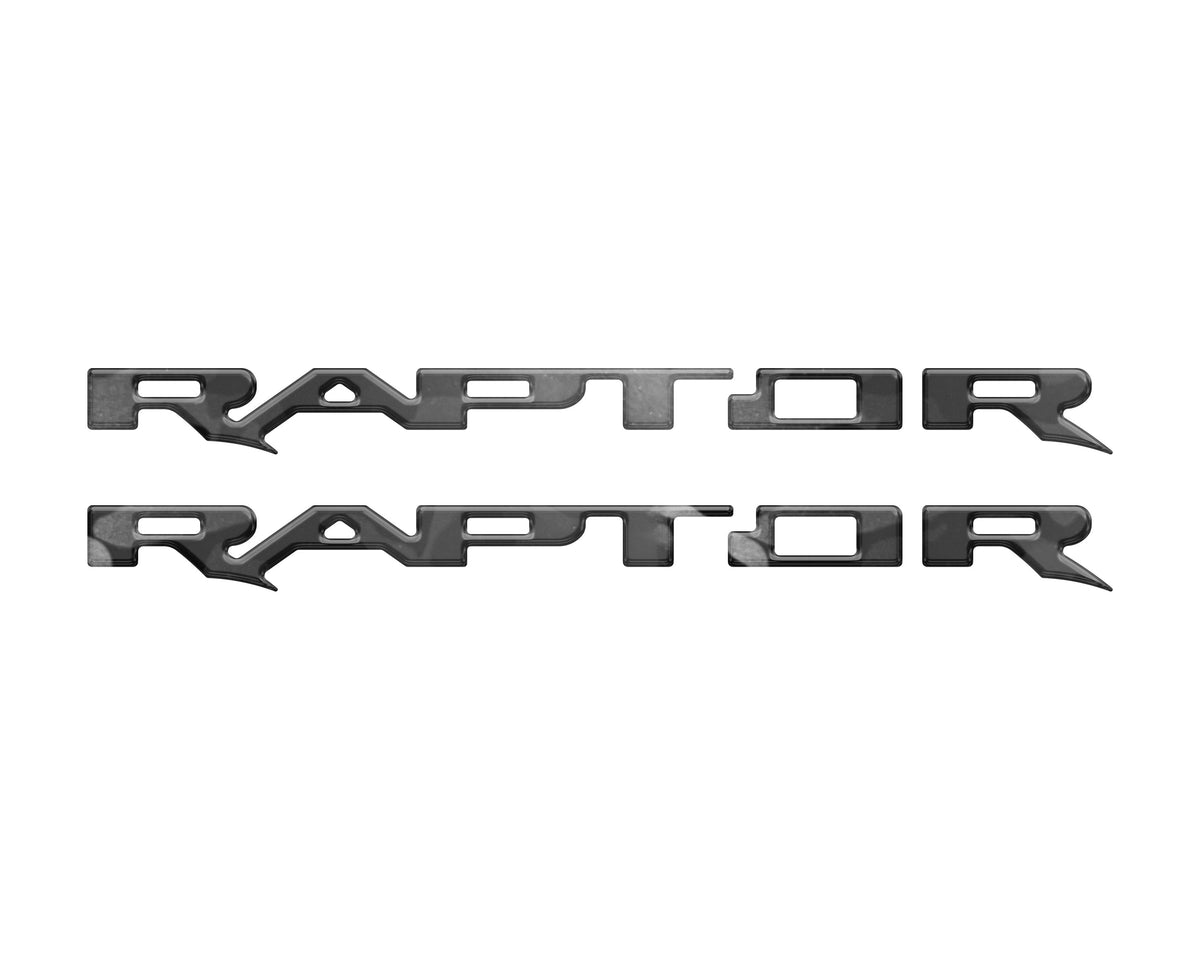 Raptor Running Board Letter Overlays Fits 2022-2027 Ford Bronco Raptor