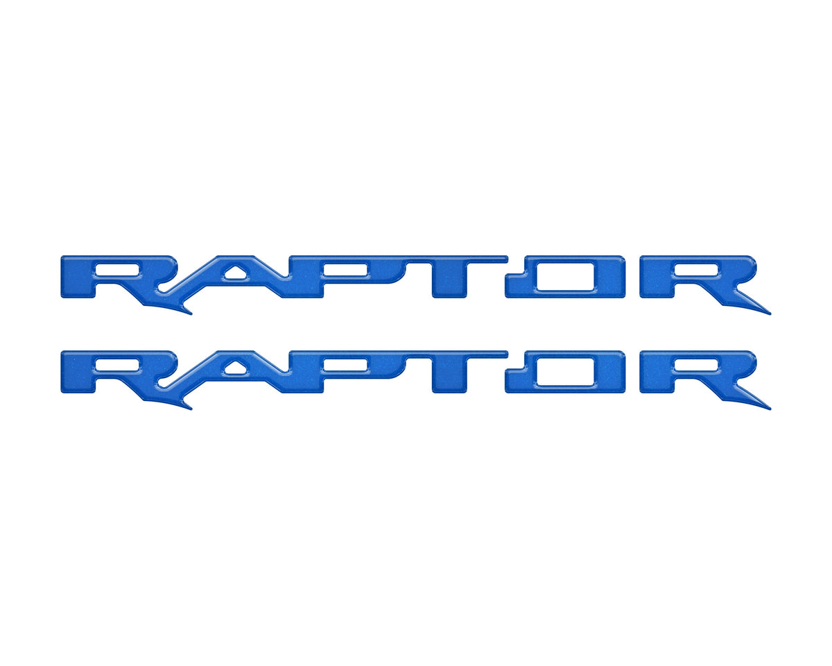 Raptor Running Board Letter Overlays Fits 2022-2027 Ford Bronco Raptor