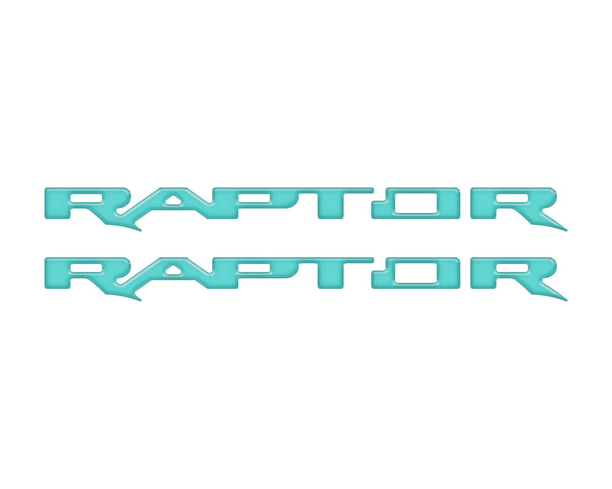 Raptor Running Board Letter Overlays Fits 2022-2027 Ford Bronco Raptor