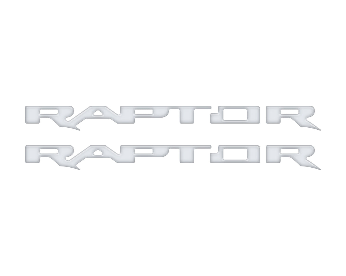 Raptor Running Board Letter Overlays Fits 2022-2027 Ford Bronco Raptor