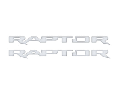 Raptor Running Board Letter Overlays Fits 2022-2027 Ford Bronco Raptor
