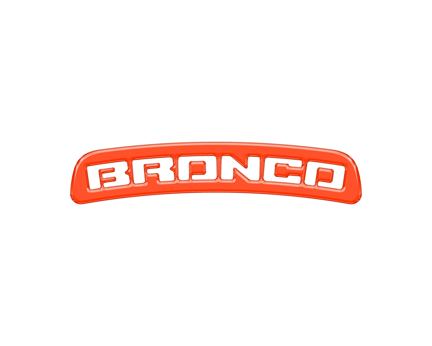 Third Brake Light Overlay Fits 2021-2026 Ford Bronco
