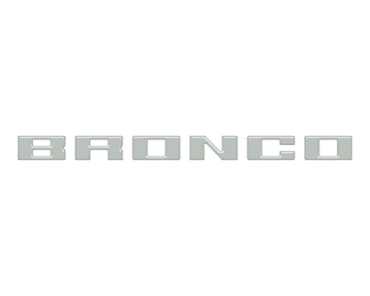 Slideout Tailgate Letter Inserts Fits 2021-2027 Ford Bronco