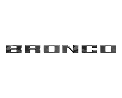 Slideout Tailgate Letter Inserts Fits 2021-2027 Ford Bronco