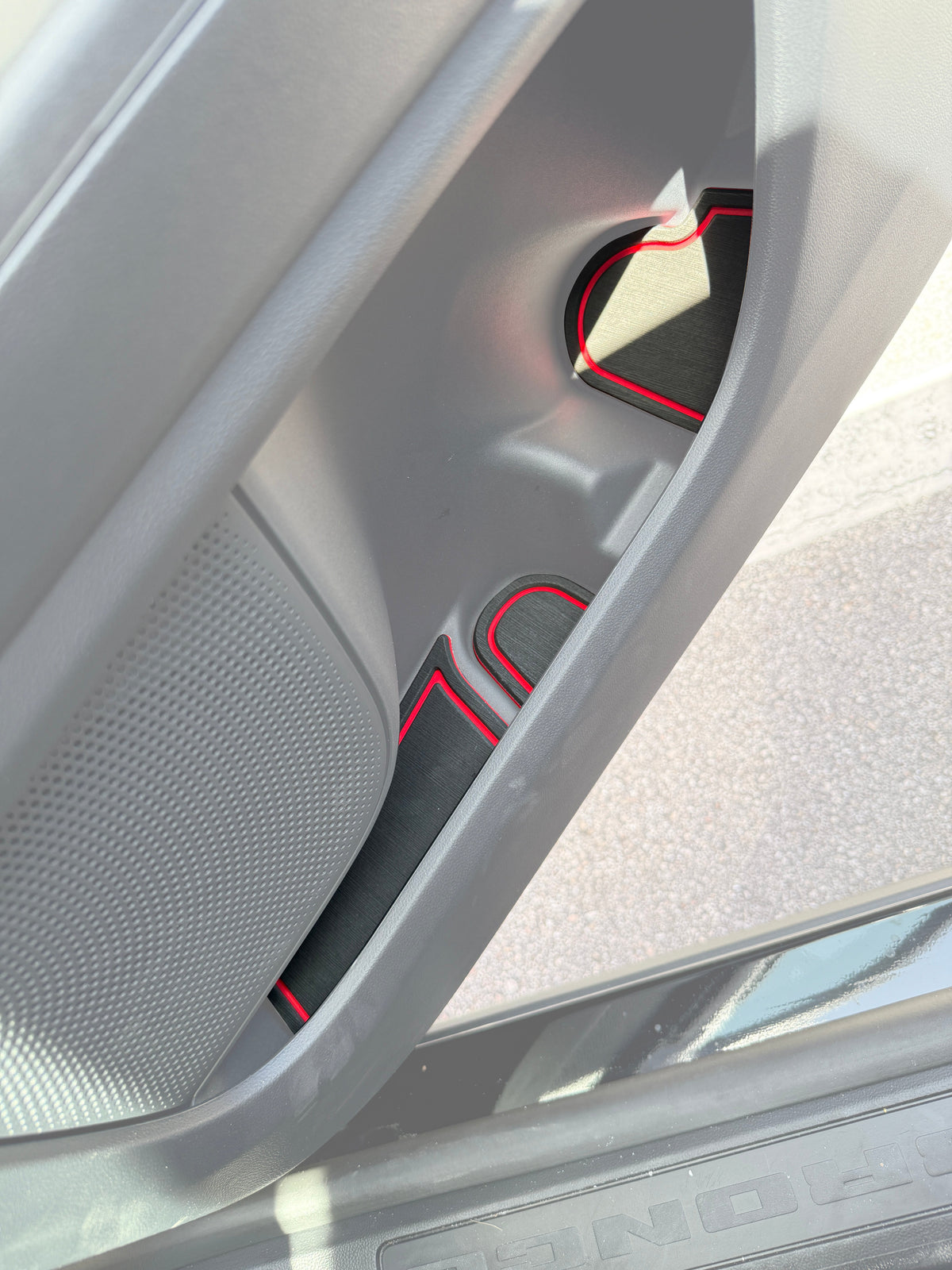 Door Cubby Foam Inserts Fits 2021-2027 Ford Bronco Sport