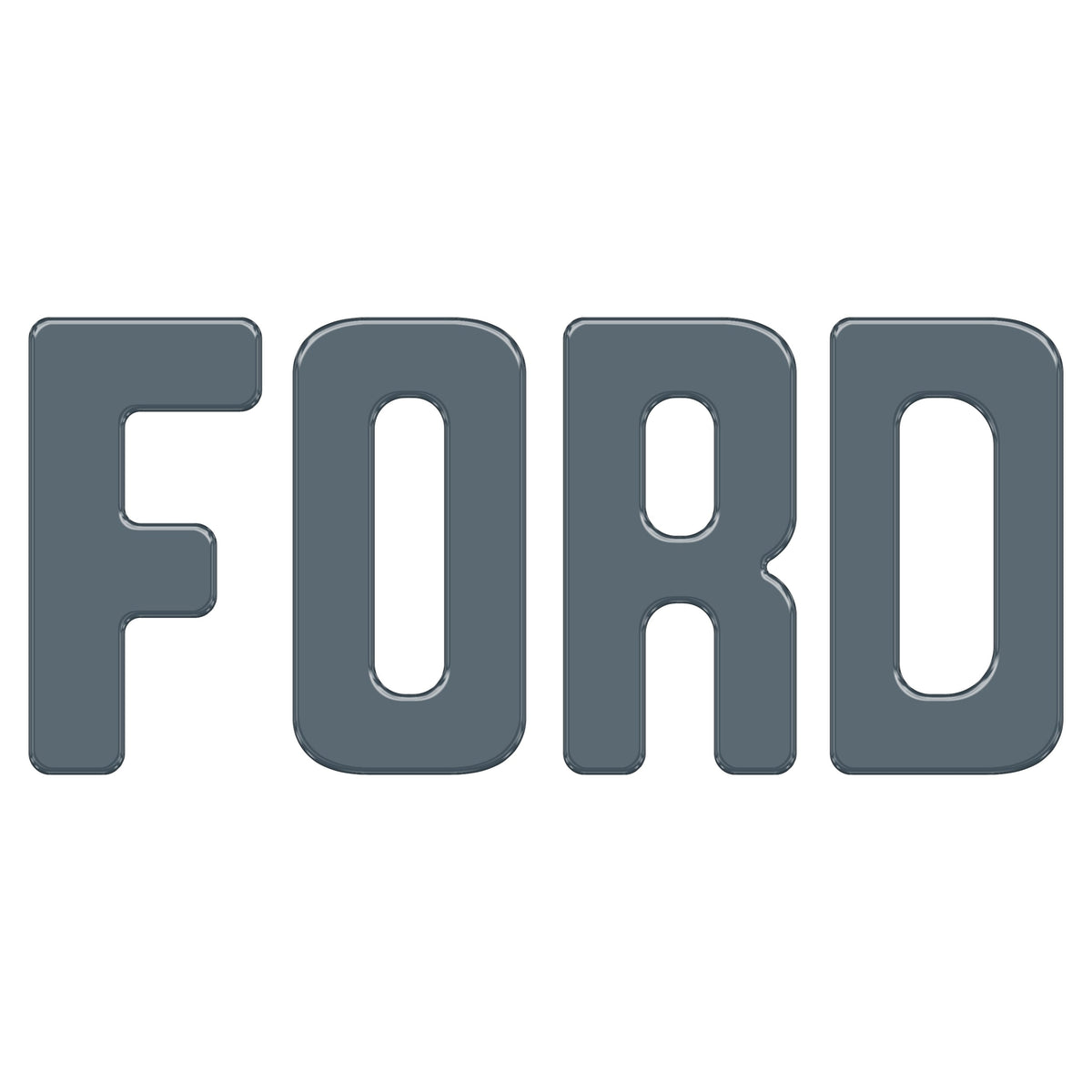 Slideout Tailgate Letter Inserts Fits 2021-2027 Ford Bronco