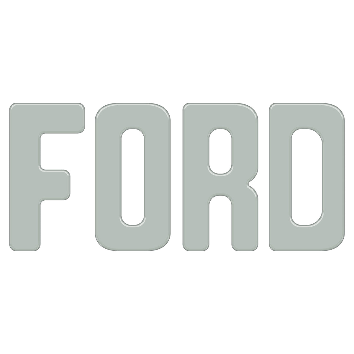 Slideout Tailgate Letter Inserts Fits 2021-2027 Ford Bronco