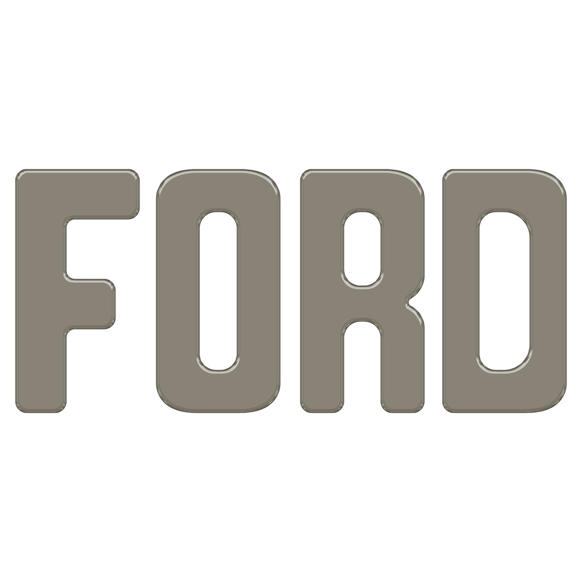 Slideout Tailgate Letter Inserts Fits 2021-2027 Ford Bronco