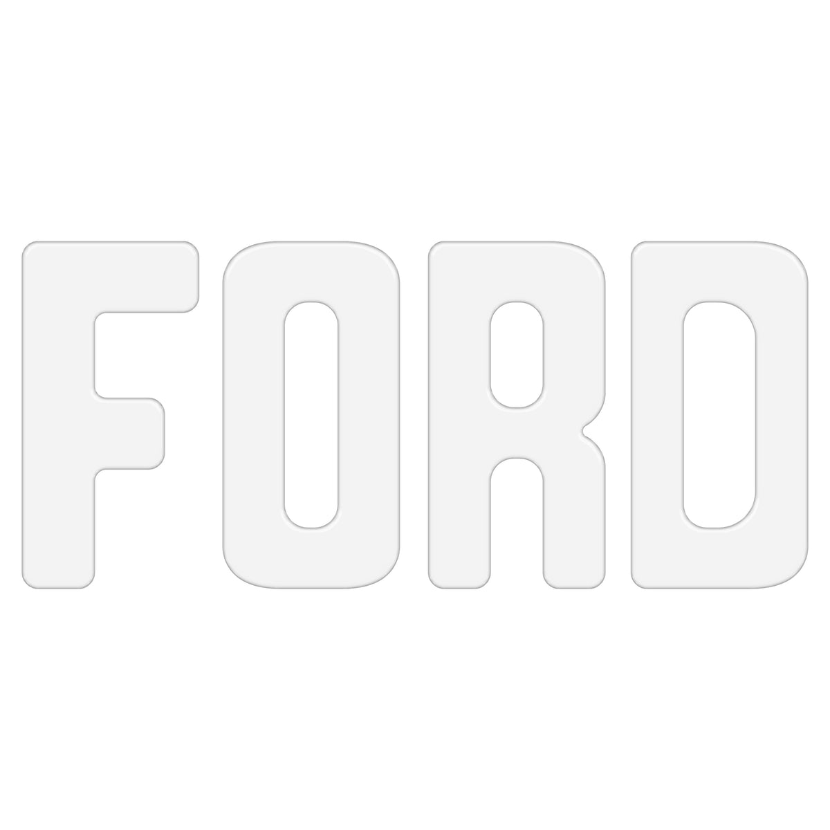 Slideout Tailgate Letter Inserts Fits 2021-2027 Ford Bronco