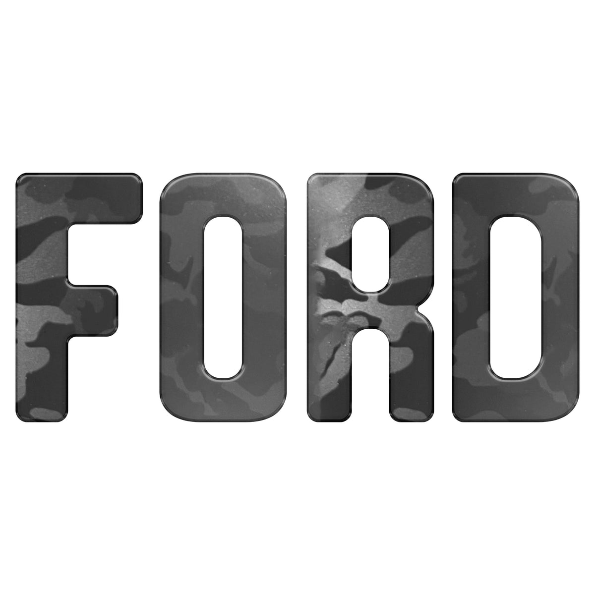 Slideout Tailgate Letter Inserts Fits 2021-2027 Ford Bronco