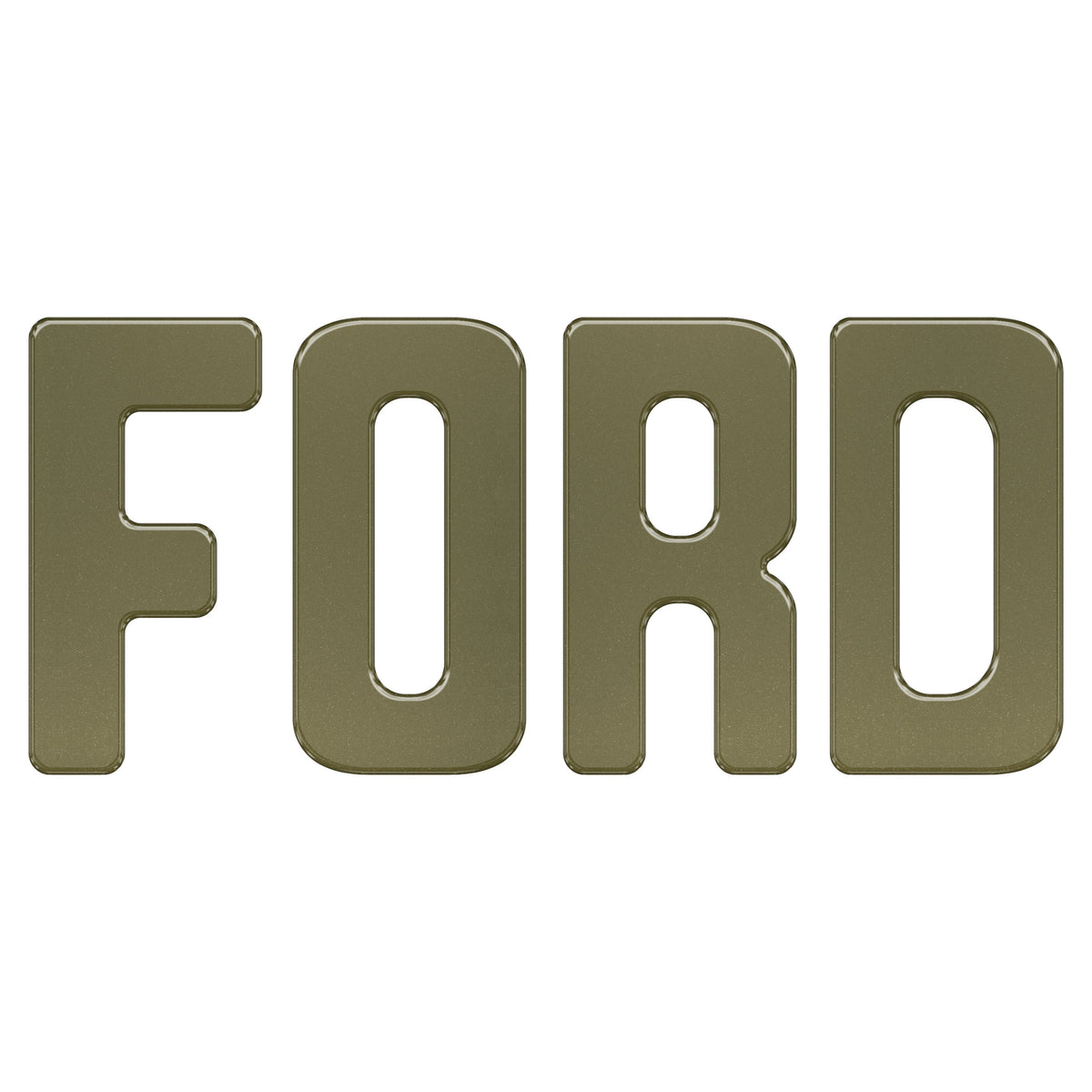 Slideout Tailgate Letter Inserts Fits 2021-2027 Ford Bronco