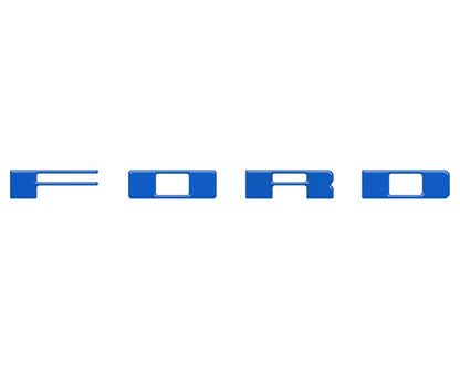 Bronco Heritage Grille Letter Overlays Fits 2023-2027 Ford Bronco