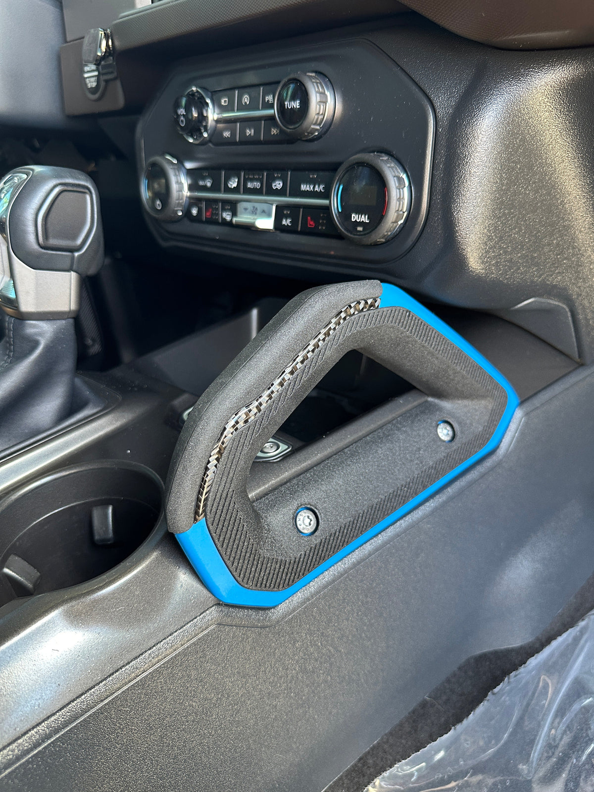 Center Console Grab Handle Line Accent Trim Fits 2021-2027 Ford Bronco