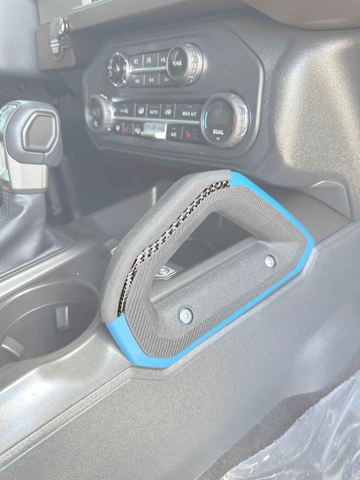 Center Console Grab Handle Line Accent Trim Fits 2021-2027 Ford Bronco