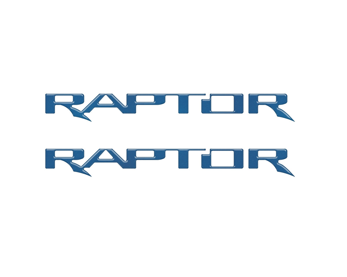 Raptor Floor Mat Emblem Inserts Fits 2022-2027 Ford Bronco & 2024-2027 Ranger Raptor