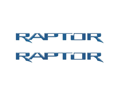 Raptor Floor Mat Emblem Inserts Fits 2022-2027 Ford Bronco & 2024-2027 Ranger Raptor