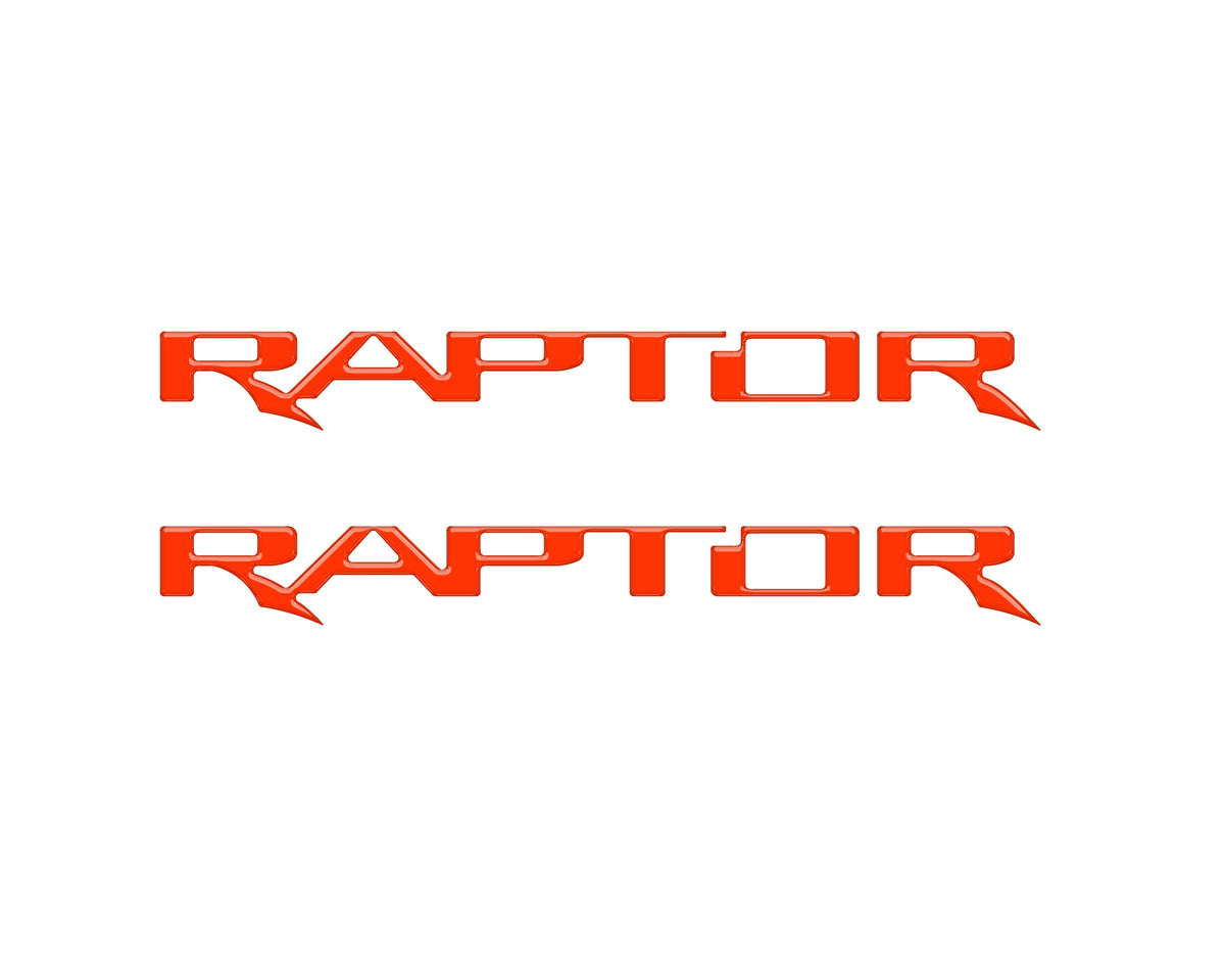 Raptor Floor Mat Emblem Inserts Fits 2022-2027 Ford Bronco & 2024-2027 Ranger Raptor