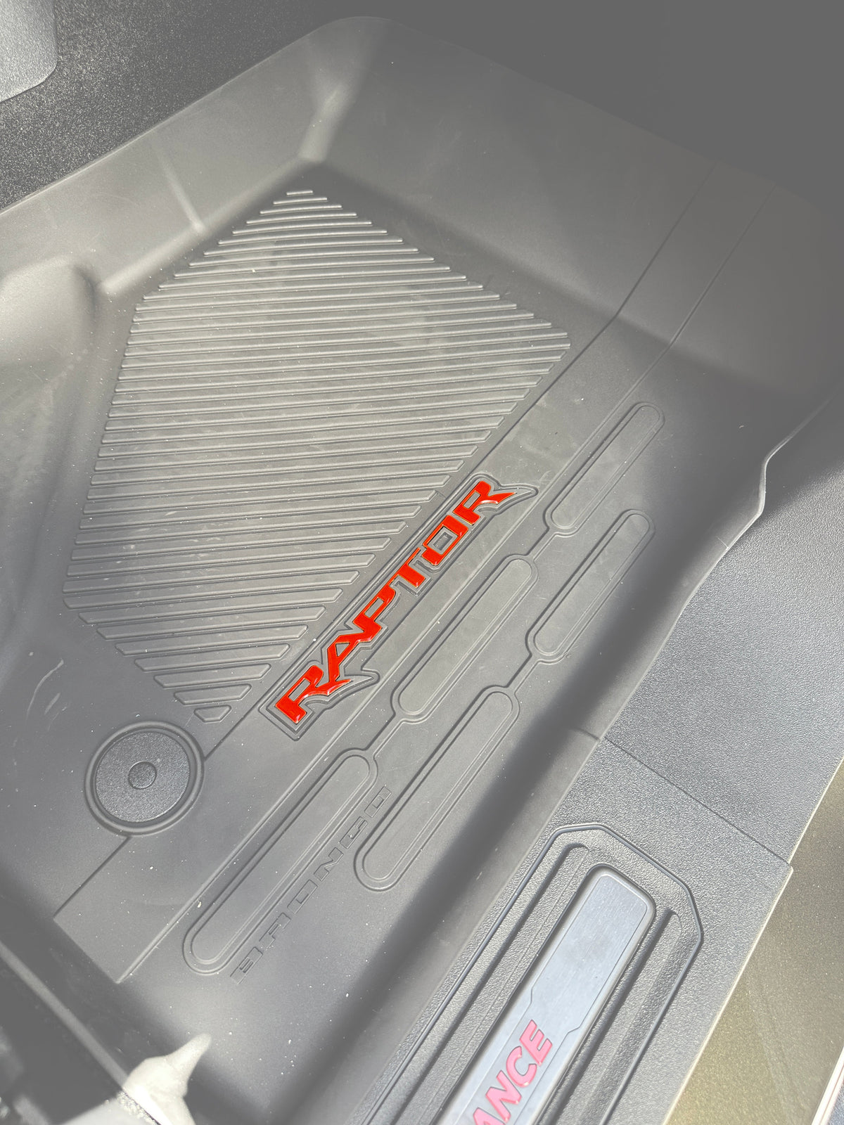 Raptor Floor Mat Emblem Inserts Fits 2022-2027 Ford Bronco & 2024-2027 Ranger Raptor