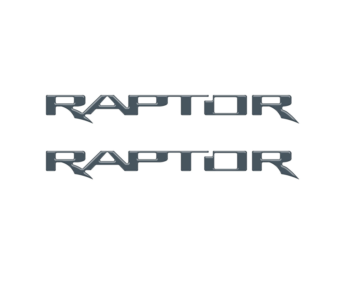 Raptor Floor Mat Emblem Inserts Fits 2022-2027 Ford Bronco & 2024-2027 Ranger Raptor