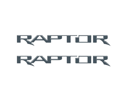 Raptor Floor Mat Emblem Inserts Fits 2022-2027 Ford Bronco & 2024-2027 Ranger Raptor