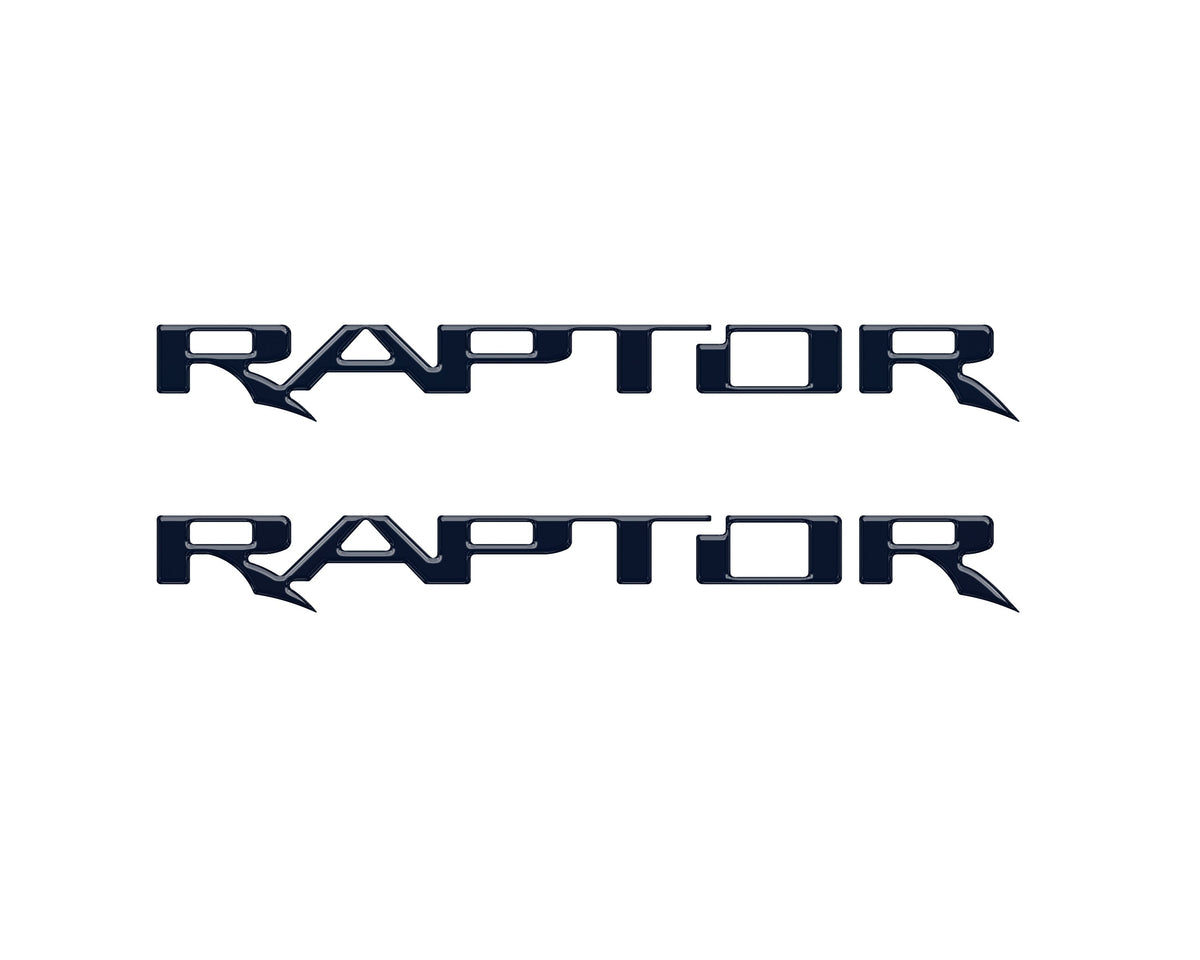 Raptor Floor Mat Emblem Inserts Fits 2022-2027 Ford Bronco & 2024-2027 Ranger Raptor