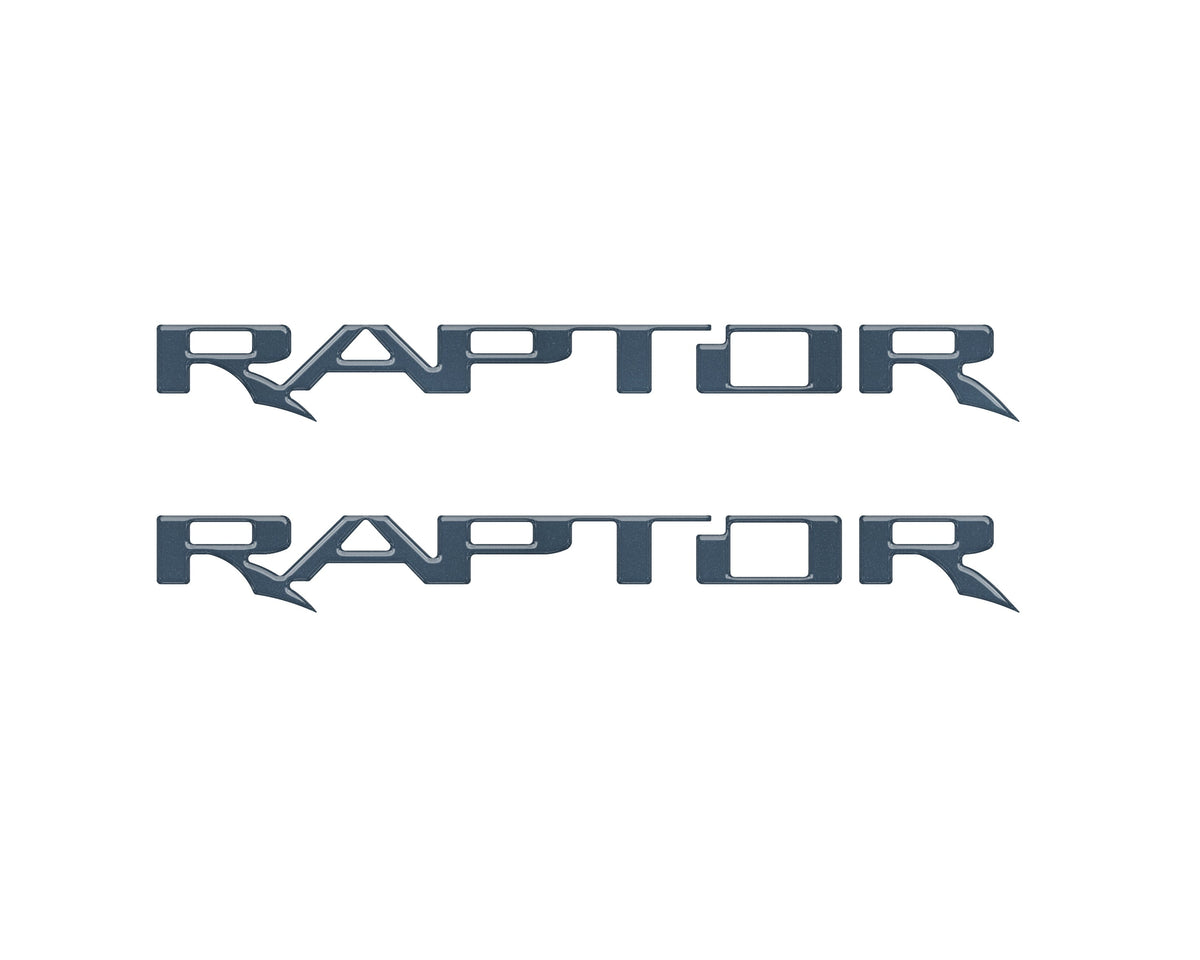 Raptor Floor Mat Emblem Inserts Fits 2022-2027 Ford Bronco & 2024-2027 Ranger Raptor