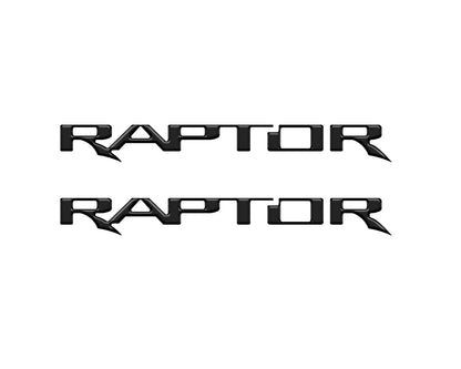 Raptor Floor Mat Emblem Inserts Fits 2022-2027 Ford Bronco & 2024-2027 Ranger Raptor