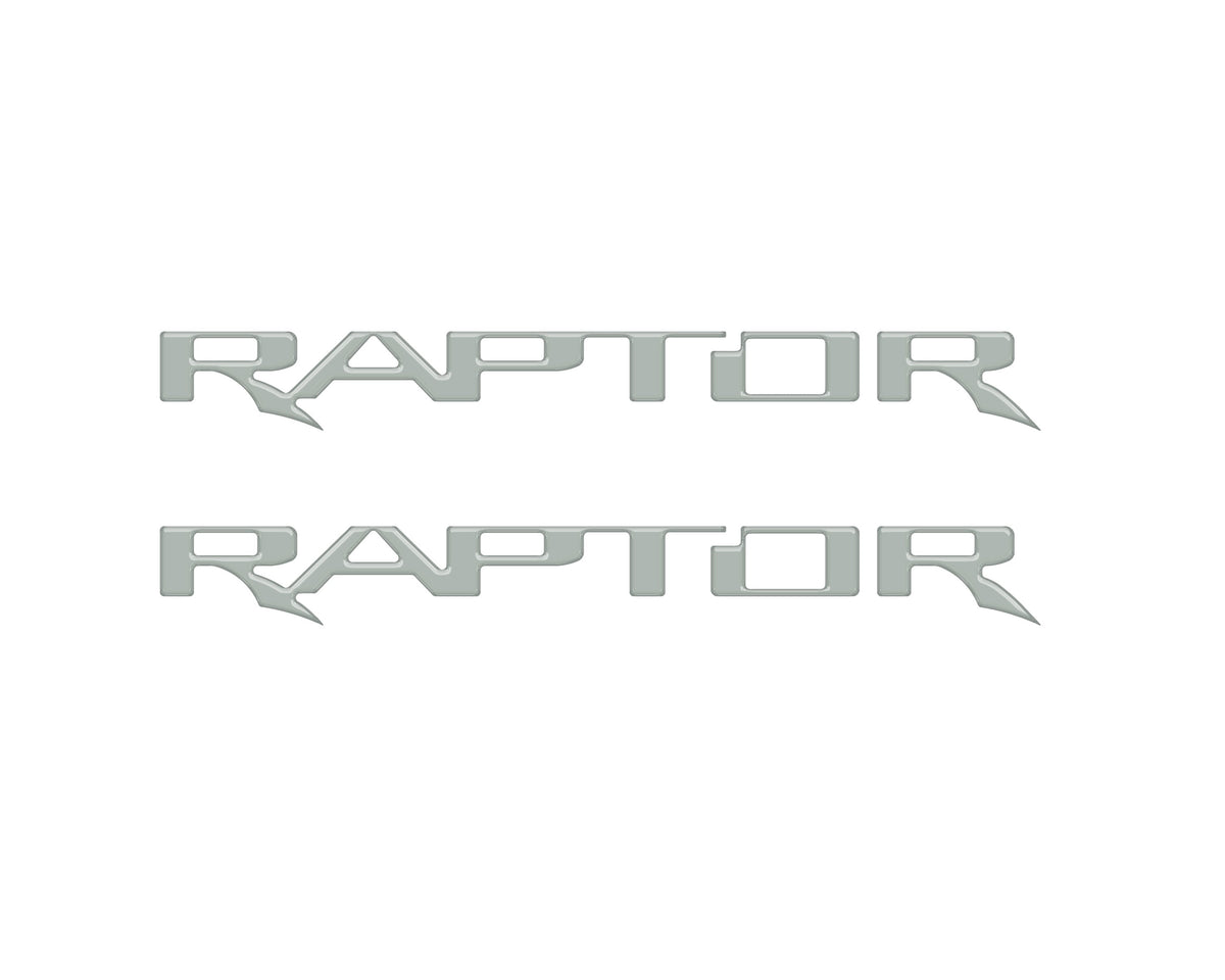 Raptor Floor Mat Emblem Inserts Fits 2022-2027 Ford Bronco & 2024-2027 Ranger Raptor
