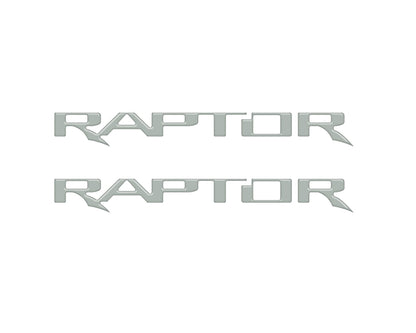 Raptor Floor Mat Emblem Inserts Fits 2022-2027 Ford Bronco & 2024-2027 Ranger Raptor