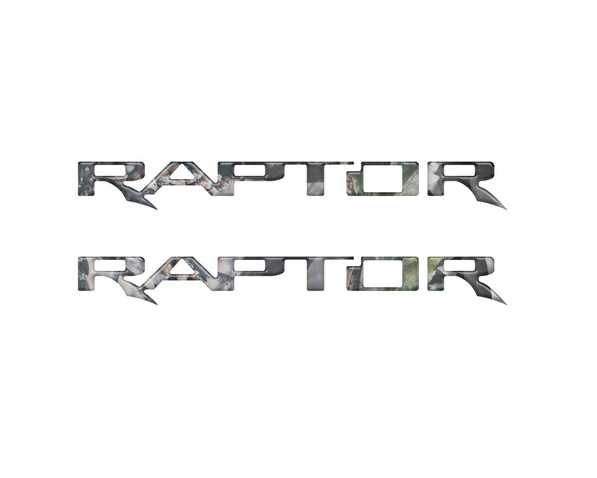 Raptor Floor Mat Emblem Inserts Fits 2022-2027 Ford Bronco & 2024-2027 Ranger Raptor