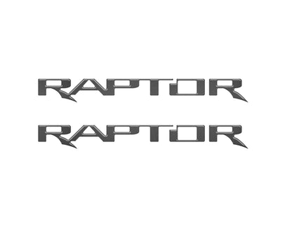 Raptor Floor Mat Emblem Inserts Fits 2022-2027 Ford Bronco & 2024-2027 Ranger Raptor