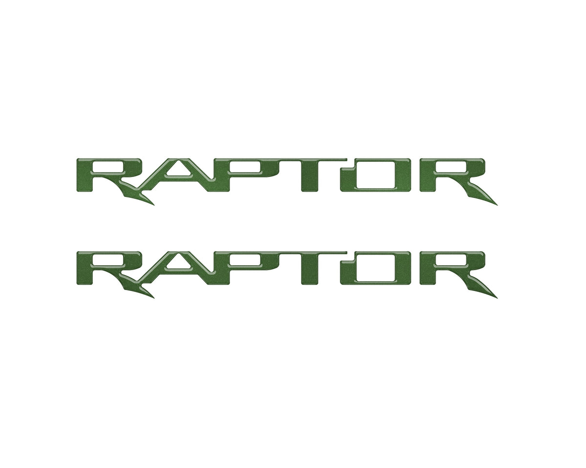 Raptor Floor Mat Emblem Inserts Fits 2022-2027 Ford Bronco & 2024-2027 Ranger Raptor