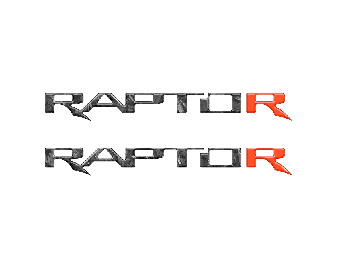 Raptor Floor Mat Emblem Inserts Fits 2022-2027 Ford Bronco & 2024-2027 Ranger Raptor