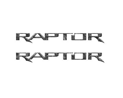 Raptor Floor Mat Emblem Inserts Fits 2022-2027 Ford Bronco & 2024-2027 Ranger Raptor