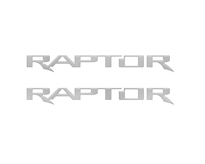 Raptor Floor Mat Emblem Inserts Fits 2022-2027 Ford Bronco & 2024-2027 Ranger Raptor