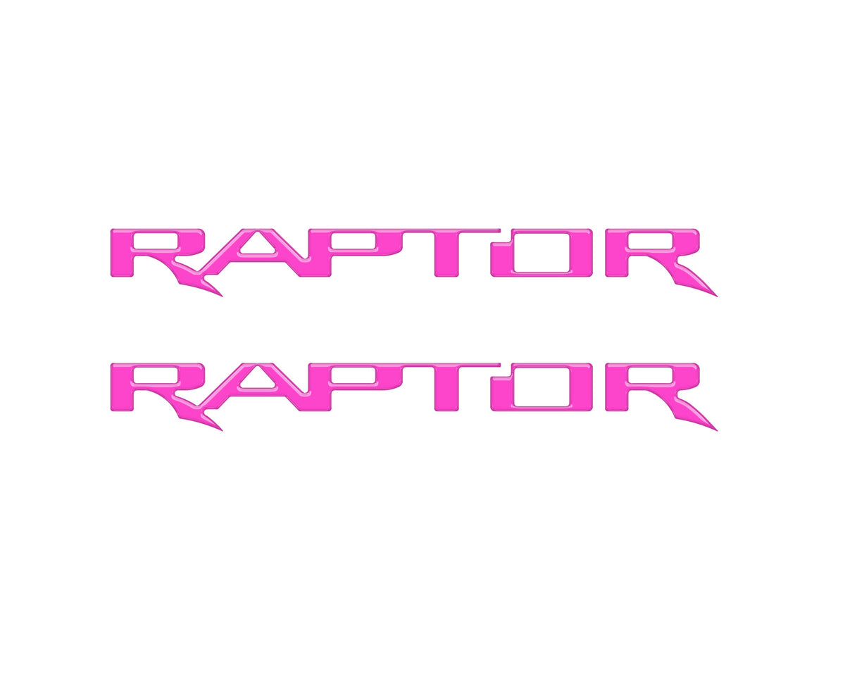 Raptor Floor Mat Emblem Inserts Fits 2022-2027 Ford Bronco & 2024-2027 Ranger Raptor